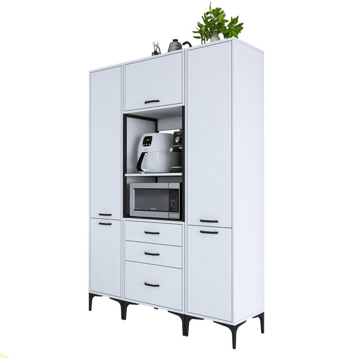 Hanah Home Armario Multiusos Blanco JE145 - 3115 Hanah Home Armario Multiusos Blanco JE145 - 3115